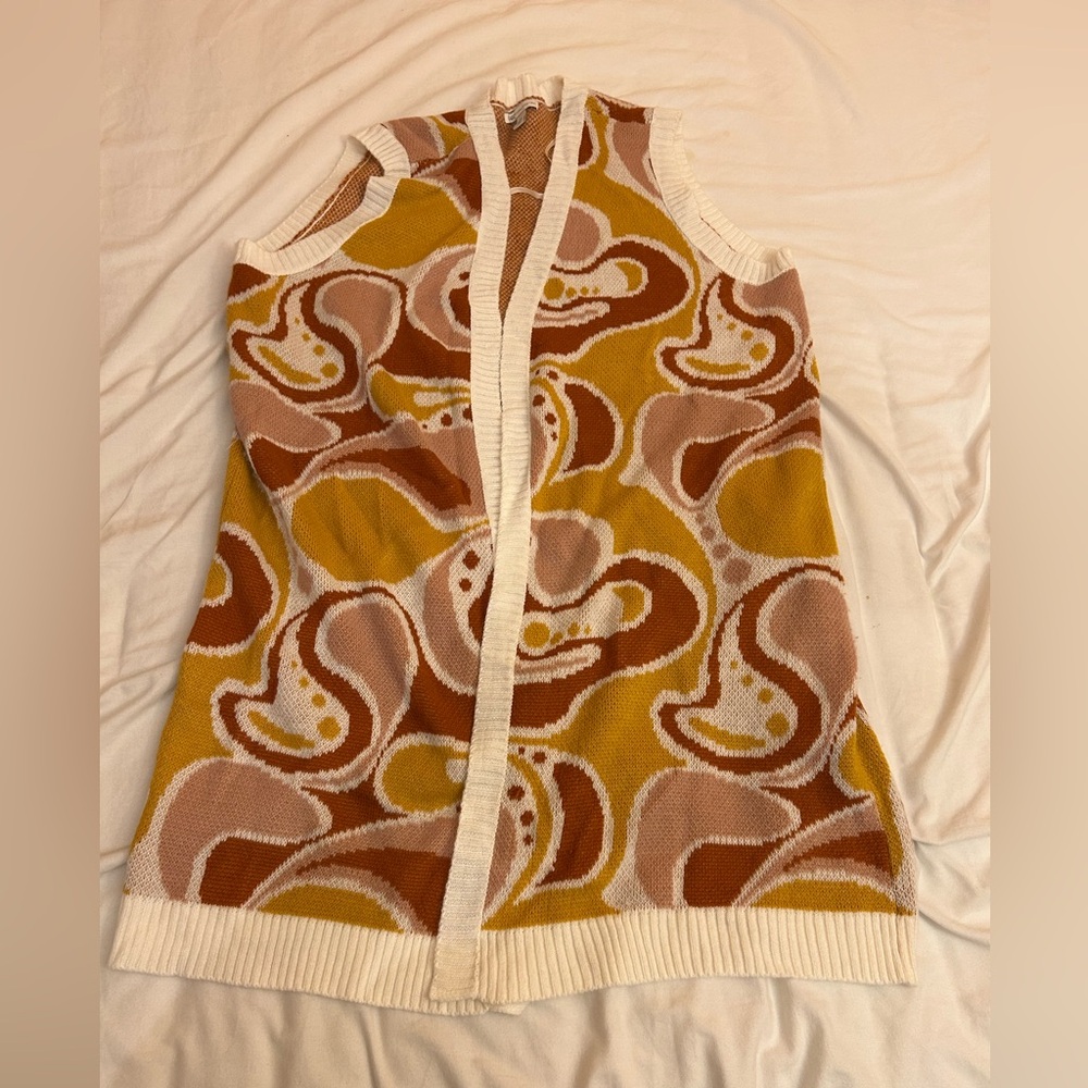 Cato's Women's Marble Swirl Vest - Multicolor